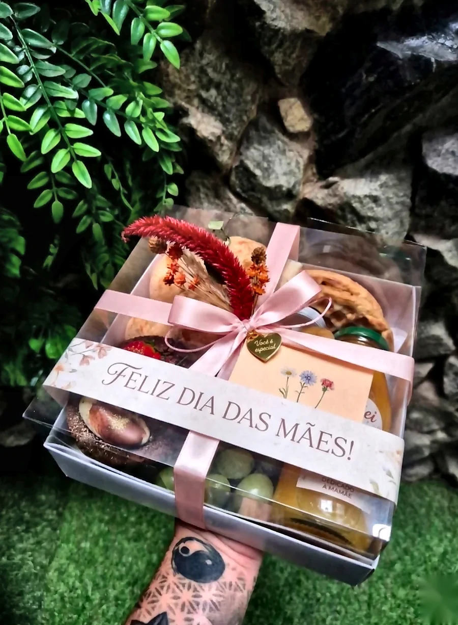 Cesta especial para o Dia das Mães